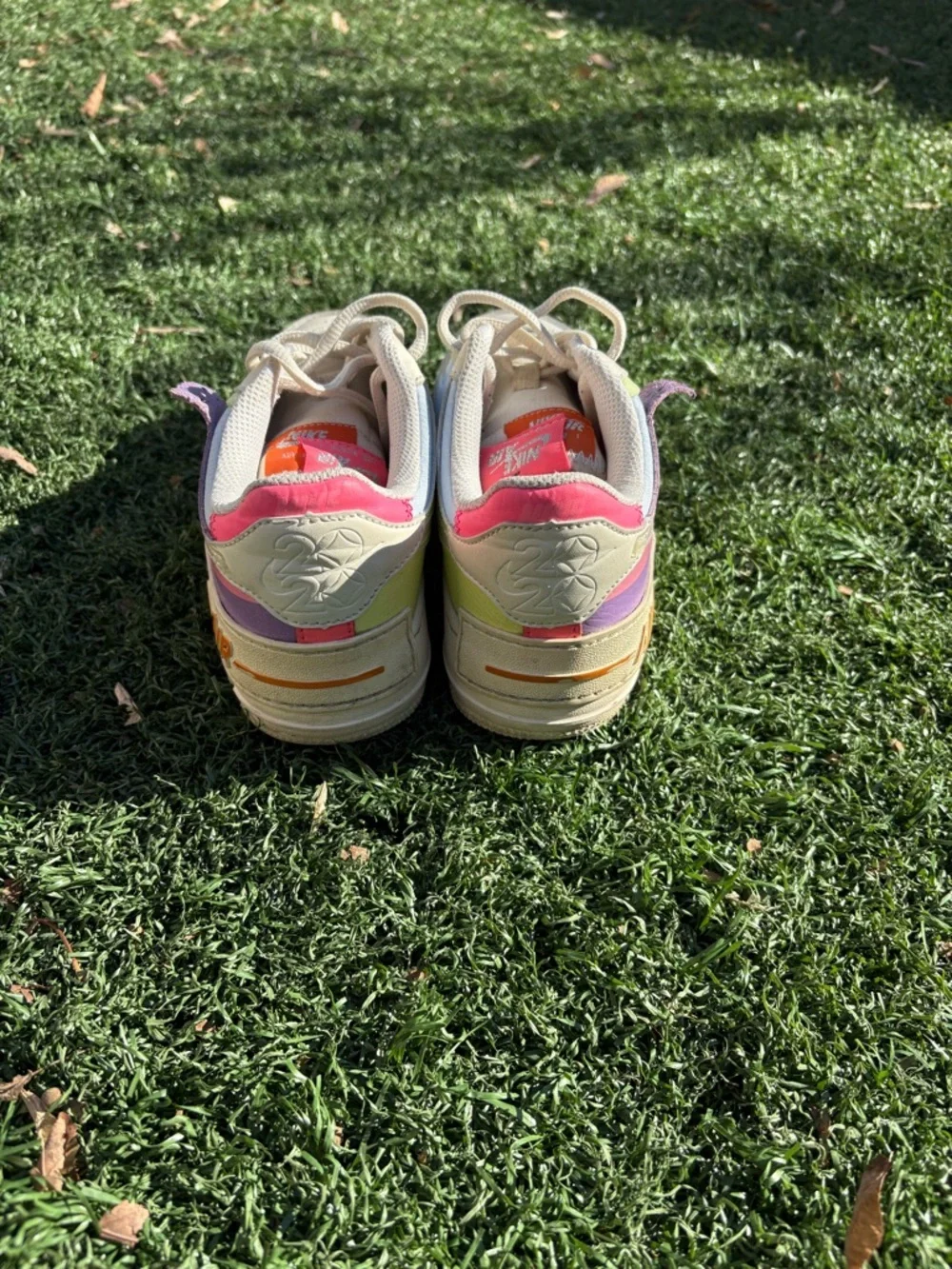 Nike Low-Top Air-Force One Shadow Pastel - Picture 8 of 9